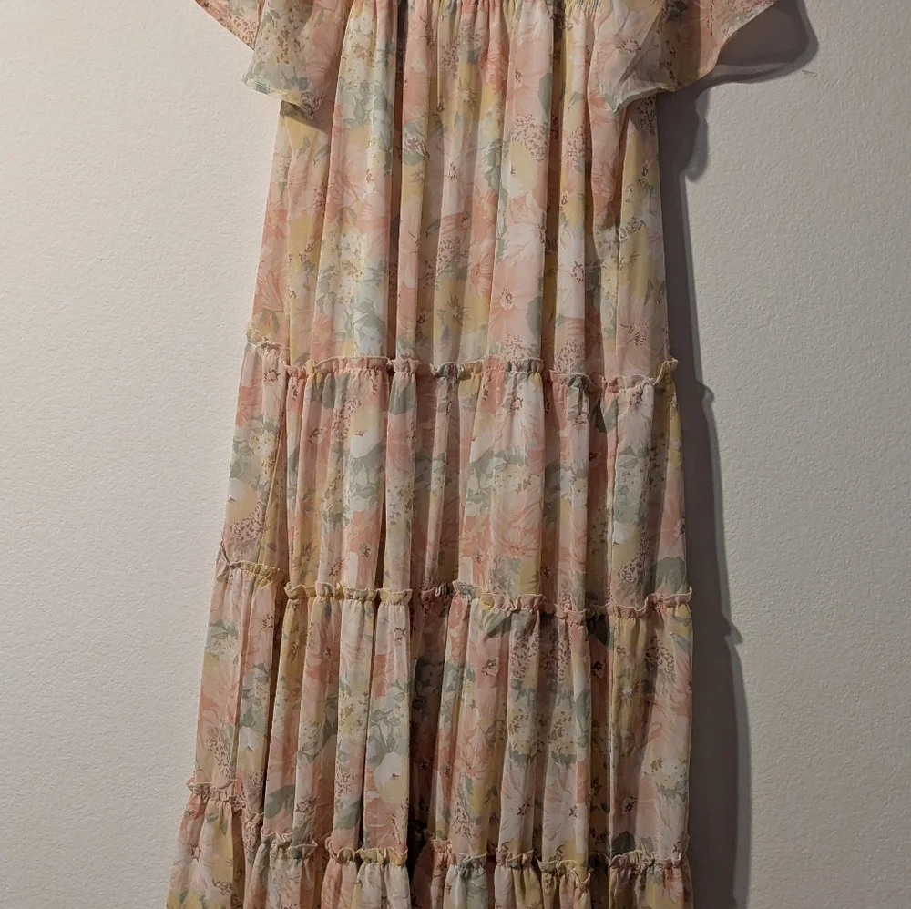 In Loop Floral Maxi Dress - Picture 4 of 7